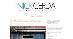 Desktop Screenshot of nickcerda.org