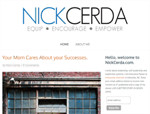 Tablet Screenshot of nickcerda.org